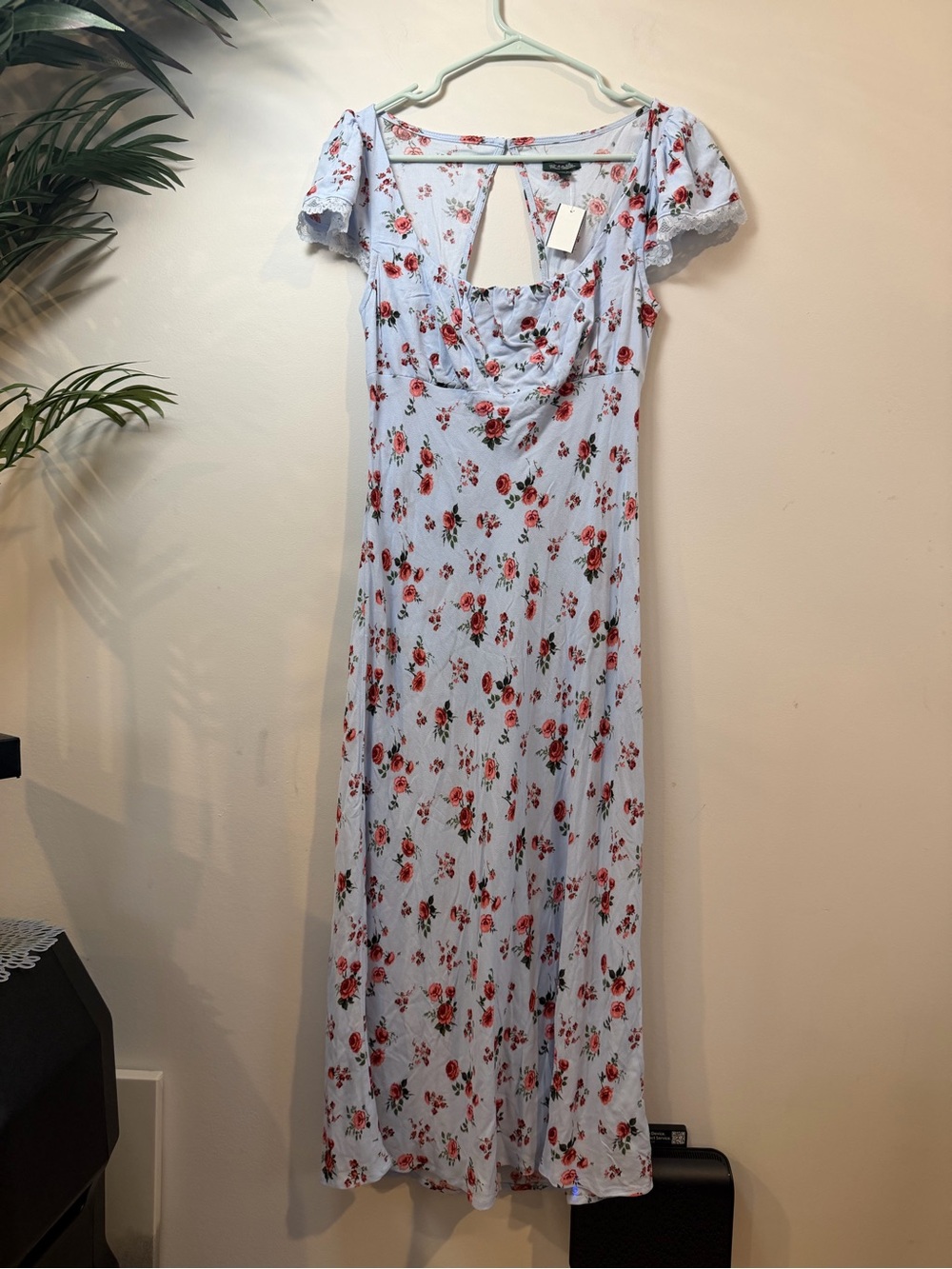 wild fable Light Blue Floral BlouseXS